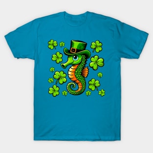 St. Patrick’s Day Seahorse T-Shirt